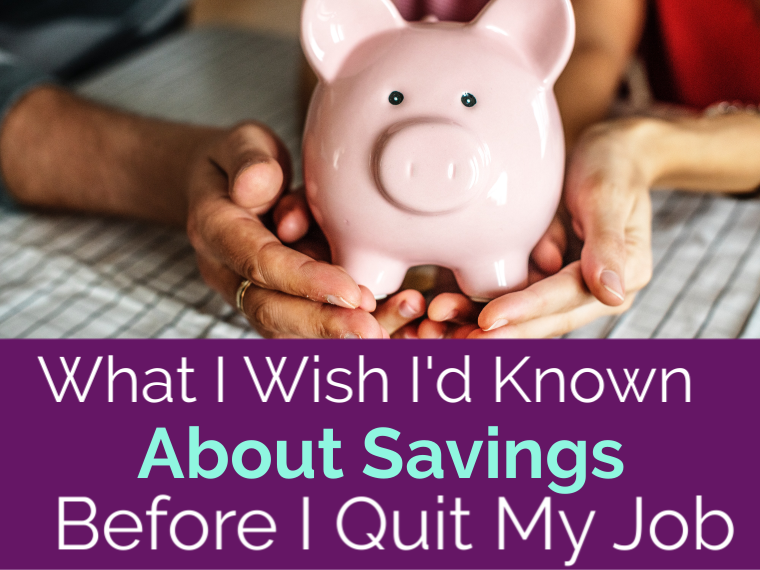savings can help you financially prepare to be a stay at home mom – feature image